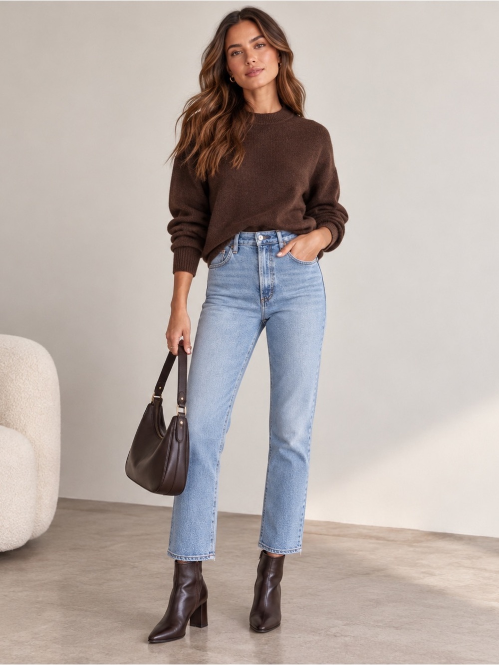 Citizens of Humanity Charlotte Crop Jeans‎ 28 Light Wash Straight Leg $258 MSRP
